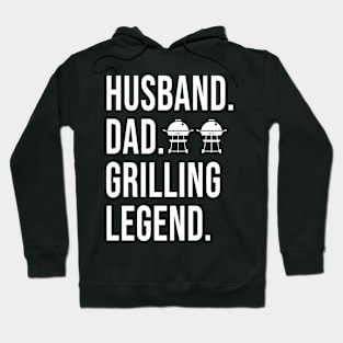 Husband Dad Grilling Legend Hoodie